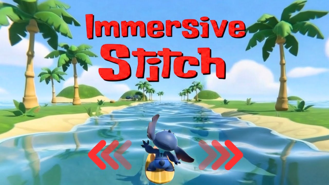 🏄&zwj;♂️ Stitch&rsquo;s Immersive Relaxing Brain Break  &  Tracing Music Map 🌴