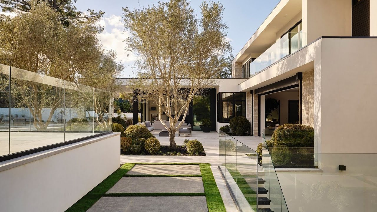 For $26.5M, New Masterpiece on one fully landscaped acre in Atherton comes with the finest finishes