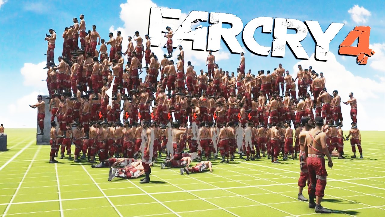 UNA PIRAMIDE DE 500 ENEMIGOS | FAR CRY 4