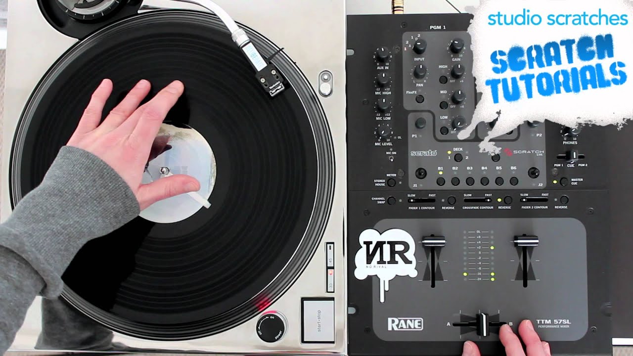 Tear Scratch Tutorial - Studio Scratches
