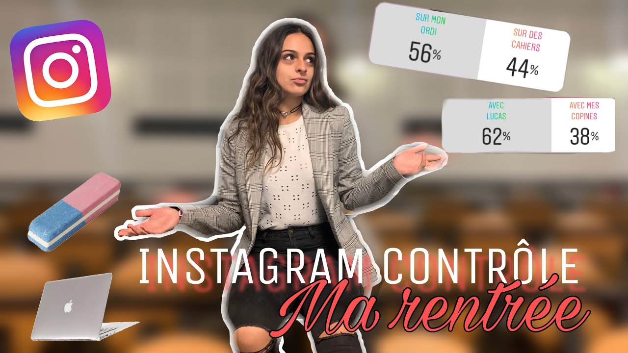 INSTAGRAM CONTROLE MA RENTREE 👩🏻‍🎓