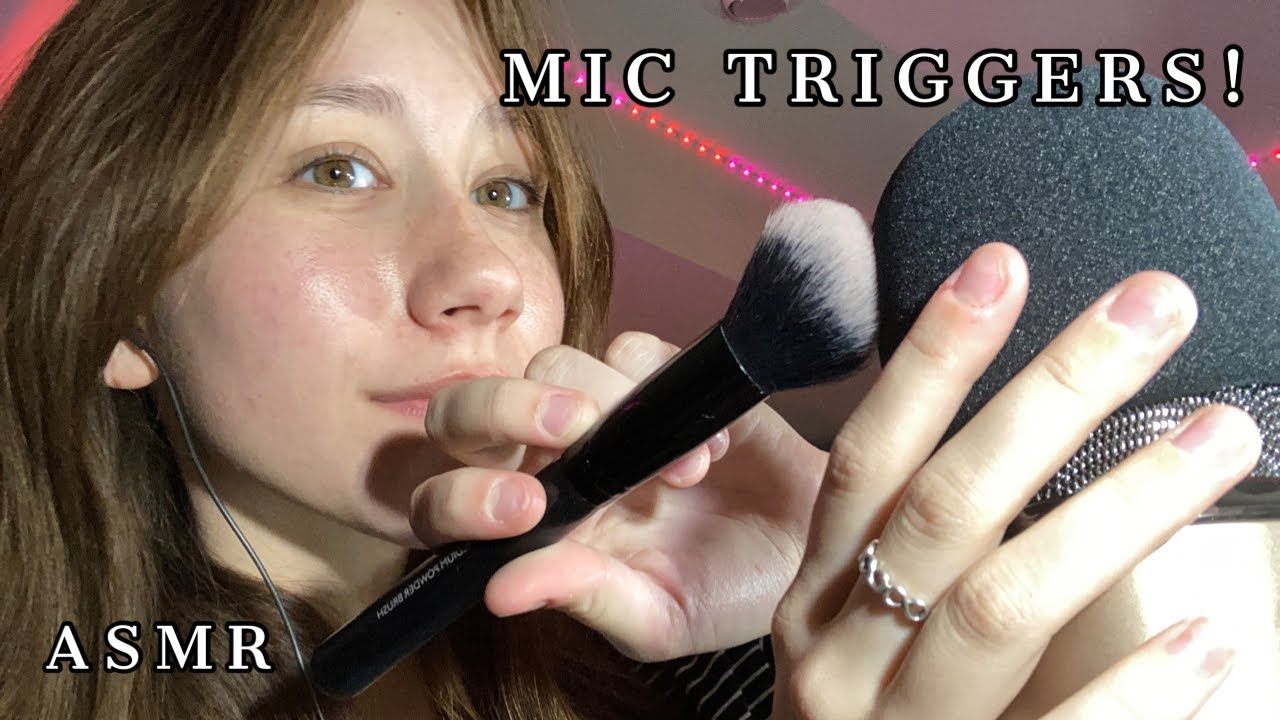 ASMR | fast mic triggers/my least favorite triggers 😬