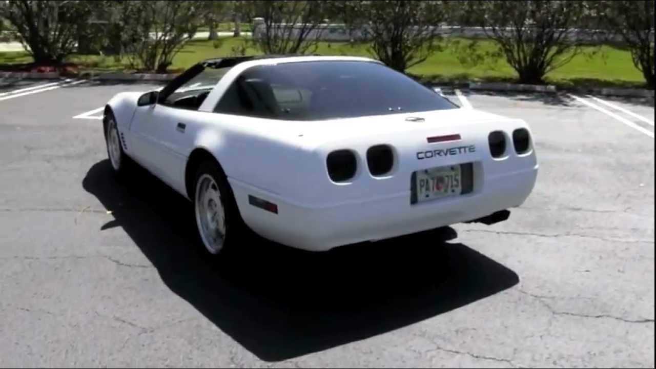 1995 Chevrolet Corvette Coupe White Autos of Palm Beach A2965