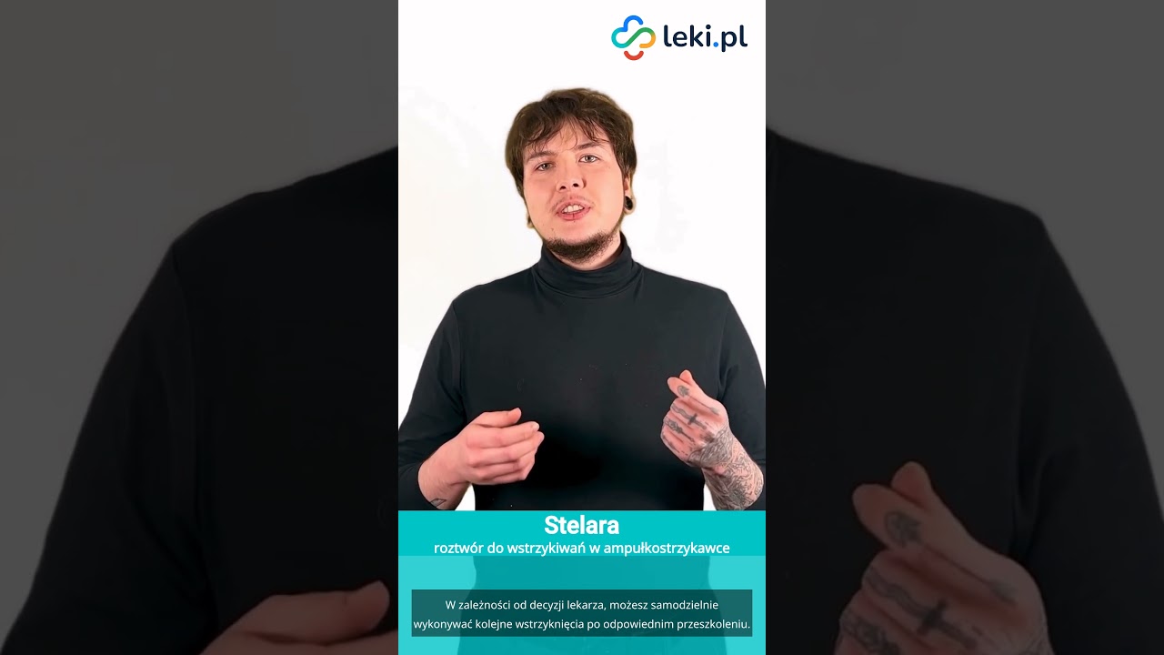Wideoulotka Stelara, roztw&oacute;r do wstrzykiwań w ampułkostrzykawce - Lek na receptę