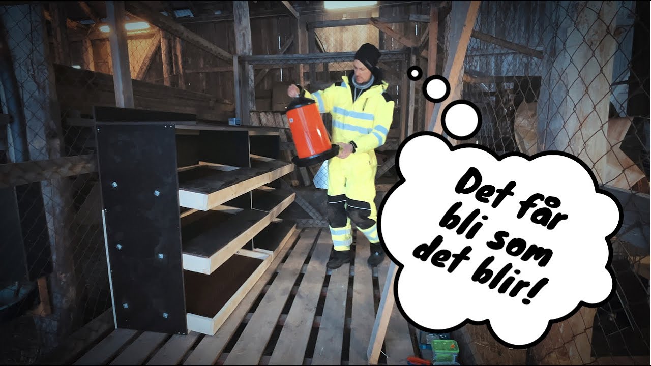 B&ouml;rjar snickra &auml;ggmobil 🐓🥚| Ingen mening att vara perfektionist | vlogg 272