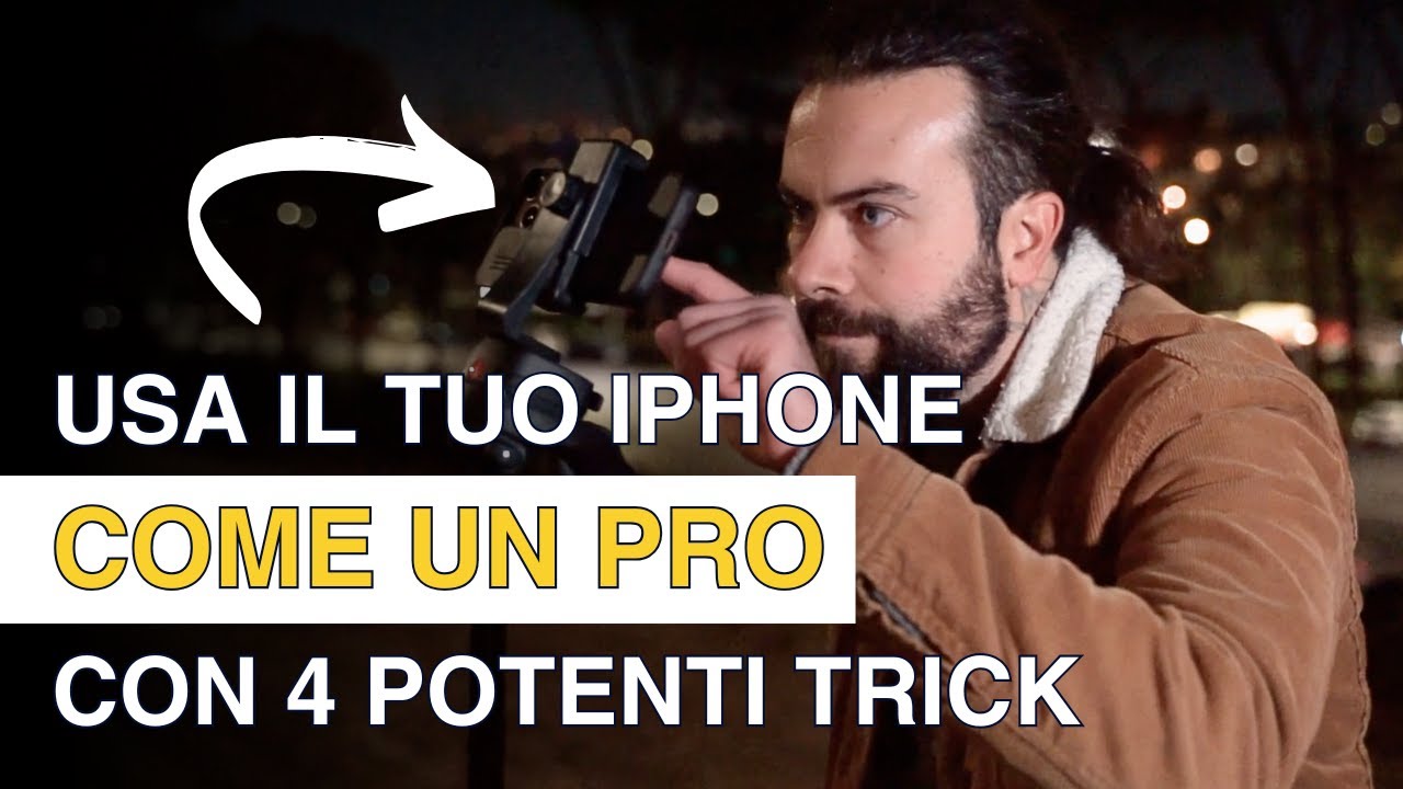 4 SEGRETI da PRO per FOTO PERFETTE con iPhone