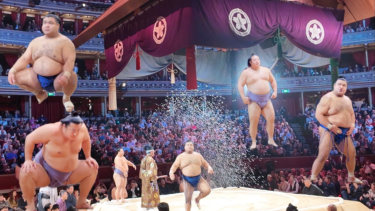 Sumo in London Final 2025 [大相撲ロンドン公演]髙安 vs 翔猿 [千秋楽] Takayasu v Tobizaru #sumo #相撲 #髙安 #翔猿 #力士 #大相撲 