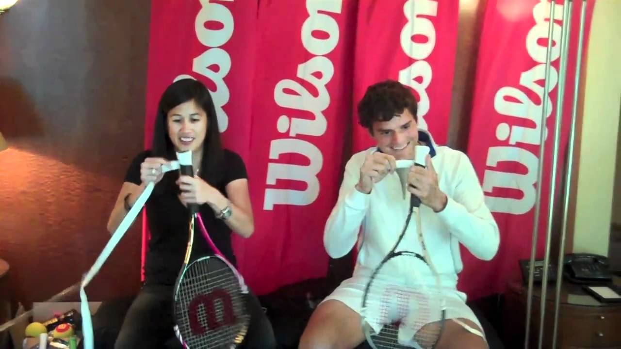 Wilson Tennis Pro Overgrip Challenge with Milos Raonic