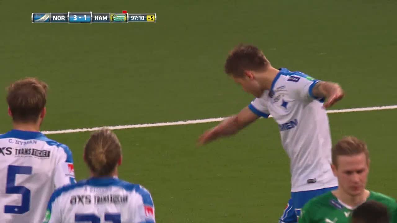 Höjdpunkter: IFK Norrköping upp i serieledning - slog Hammarby - TV4 Sport