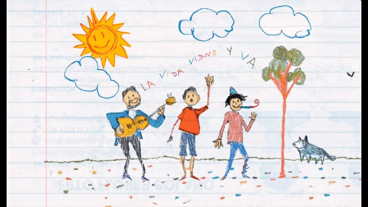 Josué Alaniz, KURT, Marcos Menchaca - la vida viene y va (Lyric Video)