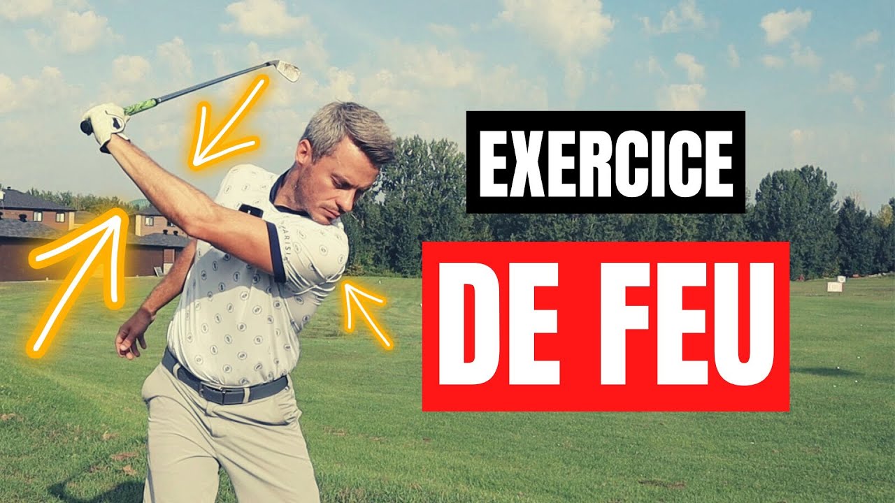 Le bras gauche est la solution parfaite pour votre swing de golf!