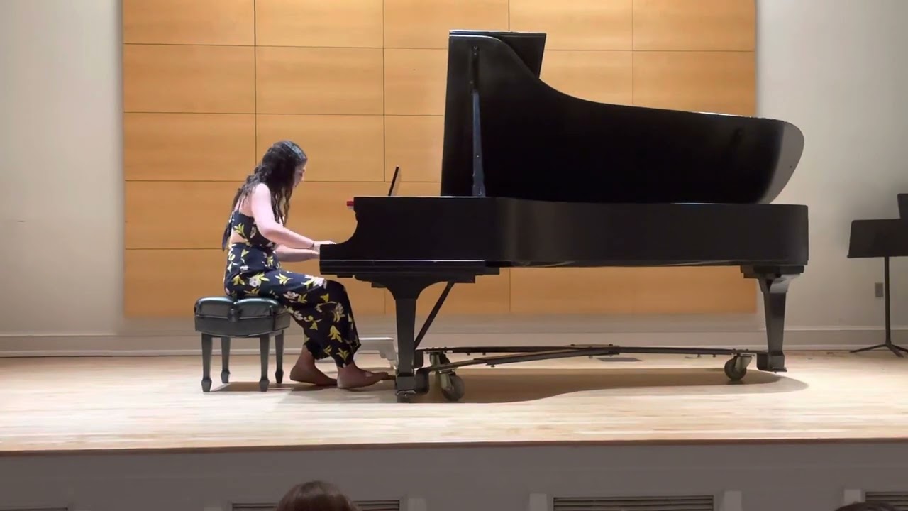 Doria Aractingi playing &ldquo;Waves in the moonlight&rdquo; by Mary Leaf