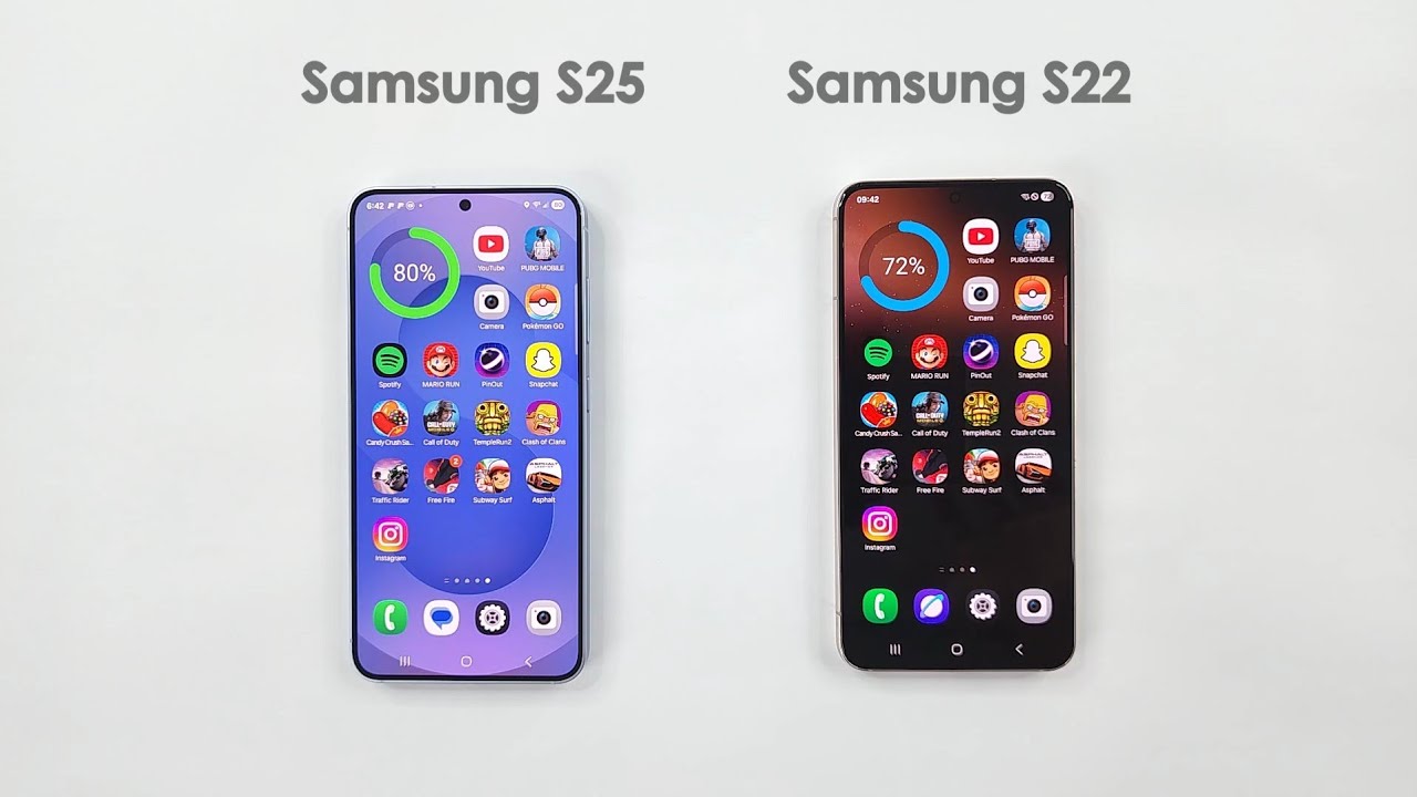 Samsung S25 vs Samsung S22 - SPEED TEST!