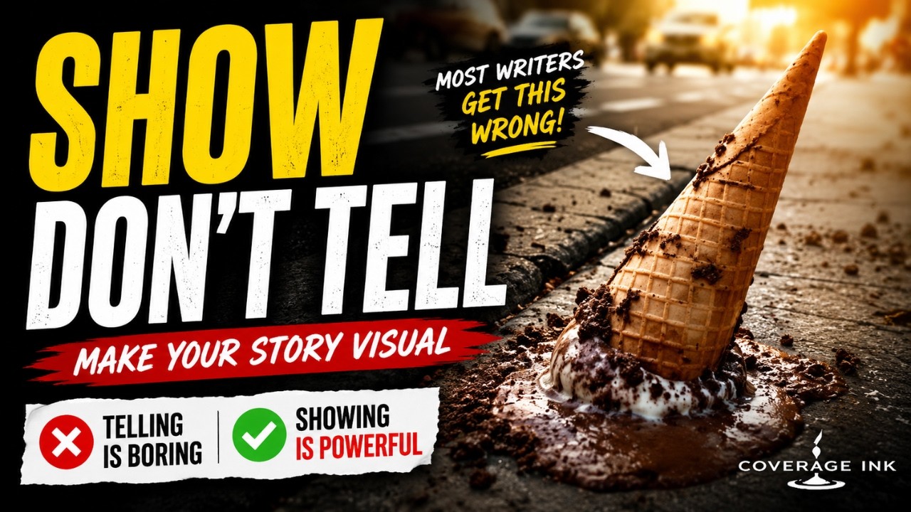 #screenwriter Show Don't Tell - The Importance of Visual Storytelling (and How to Do It)