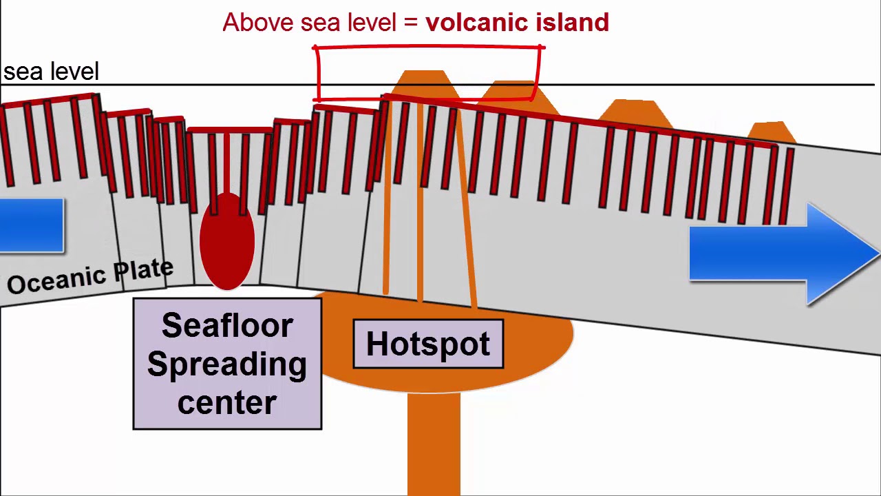 When Hotspots and Seafloor Spreading Centers Coincide