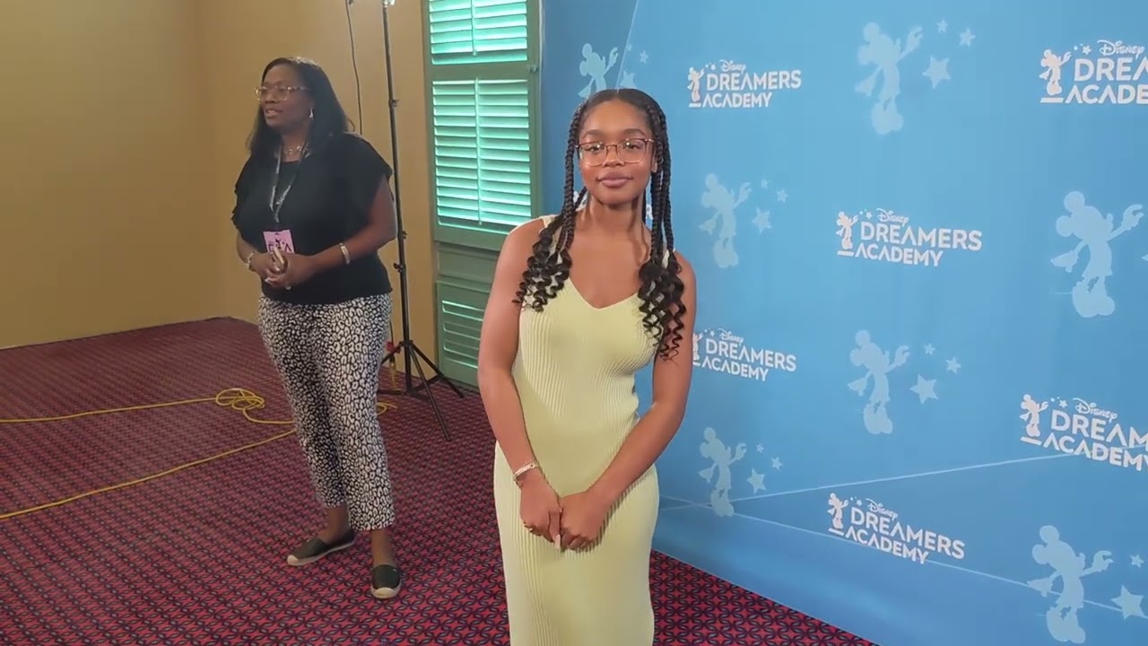 Interview with Marsai Martin | Disney Dreamers Academy 2023
