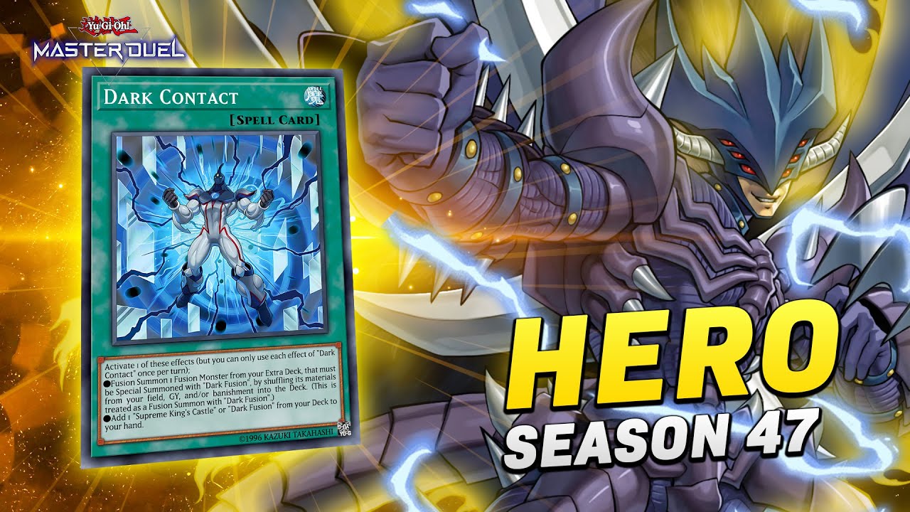Climbing to MASTER with HERO! Season 47 &ndash; Yu-Gi-Oh! Master Duel