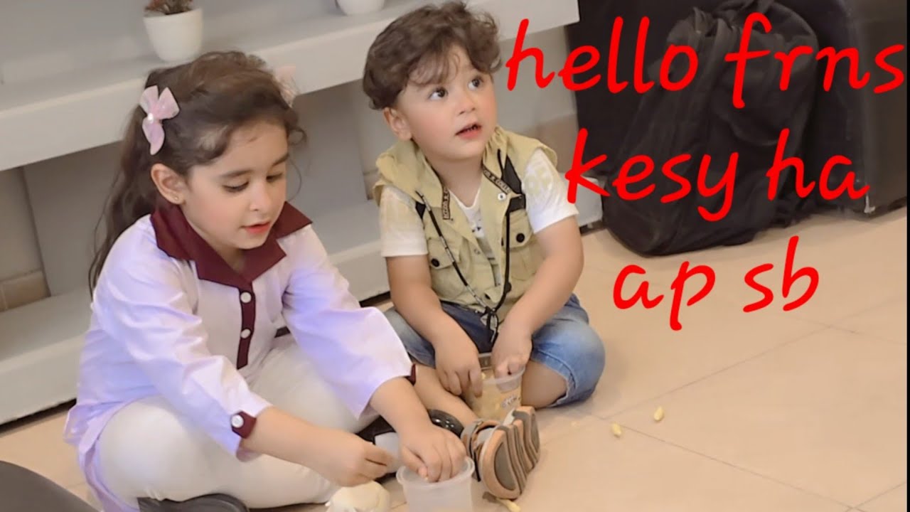 Youngest Vlogger Of Pakistan 🤭 cute little veloggers