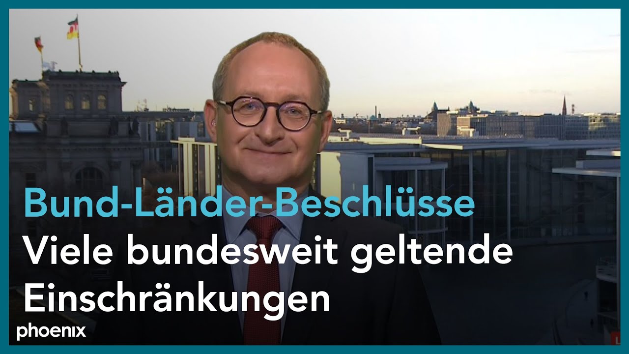 Schaltgespr&auml;ch mit phoenix-Hauptstadtkorrespondent Erhard Scherfer nach Bund-L&auml;nder-Treffen