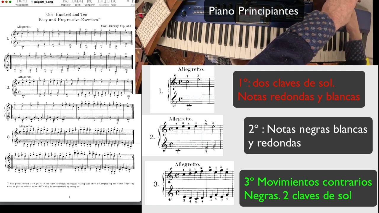 1,2,3.  Principiantes. En el blog toda explicación