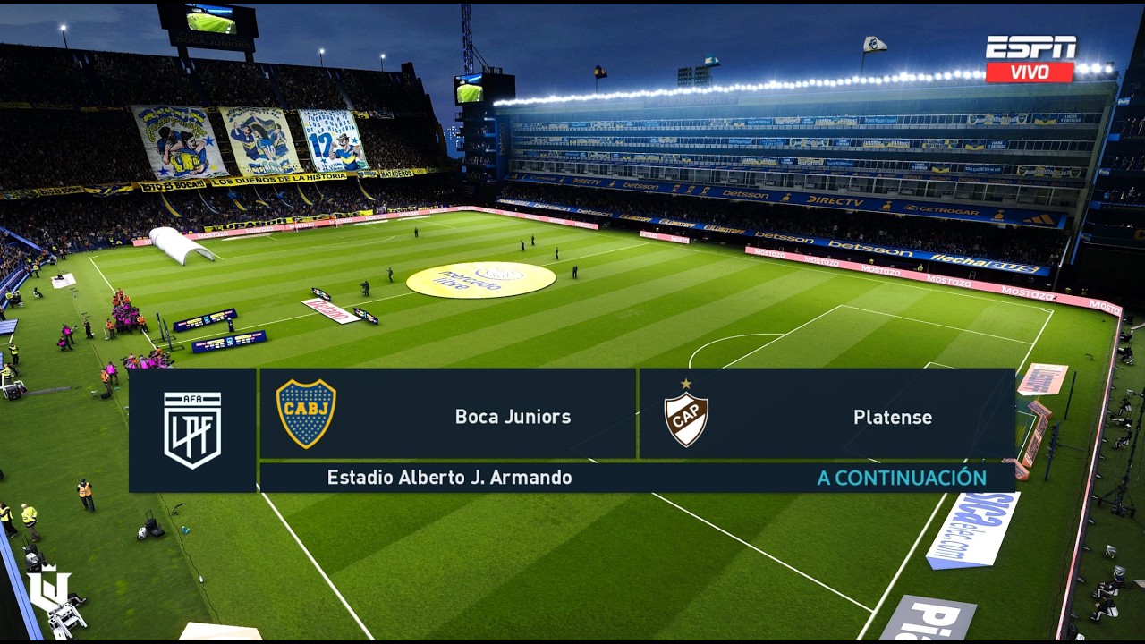 Boca Juniors vs Platense ● Torneo Apertura 2026 ● PES 2021