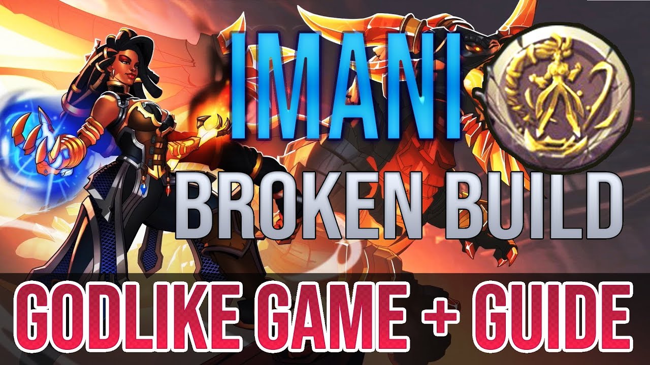 Pro Paladins l Imani GODLIKE 1-Shot Build Gameplay + Full Guide [36 Kills game]