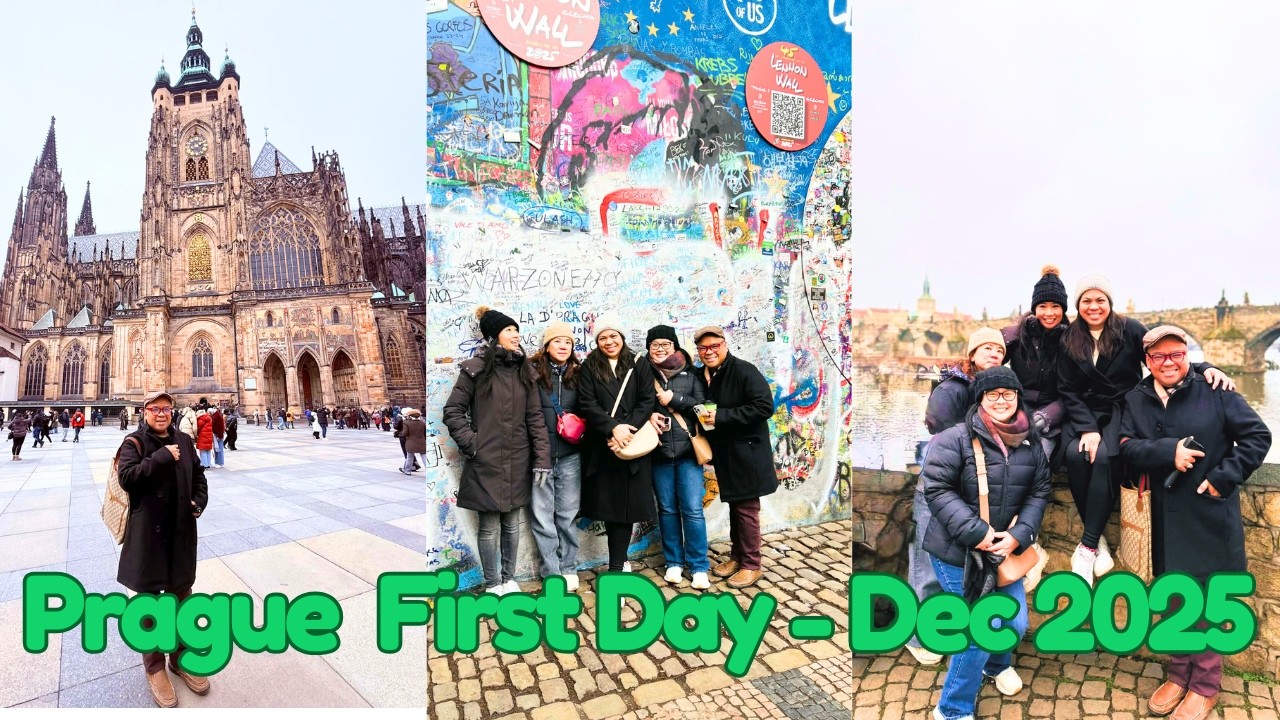 First Full Day in Prague 🇨🇿 | Lennon Wall, Castle Views, Gorgeous Buildings & Amazing Food