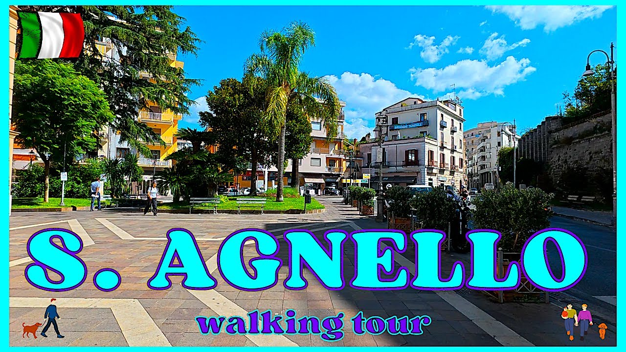 ✨️ S.Agnello,   Italy  2025 ✨️ 🇮🇹  [ 4K  ]    Walking Tour    #italy   #walkingtours