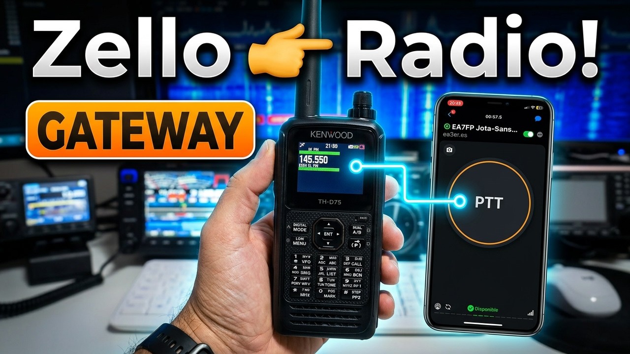 ZELLO WALKIE-TALKIE 145.550 HAM RADIO