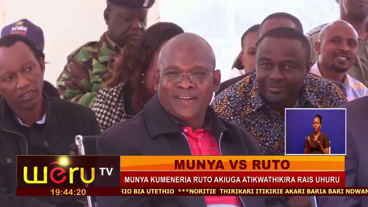 MUNYA VS RUTO