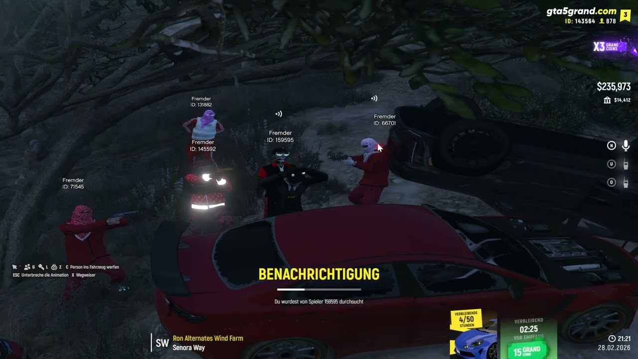 Bloods CRt und Bloods leader macht anspielung auf OOC chat