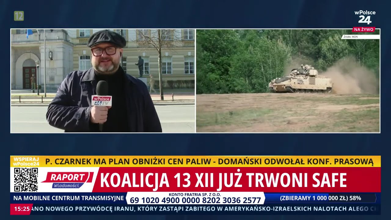 Koalicja 13 grudnia już trwoni SAFE. Raport Wiadomości cz.2