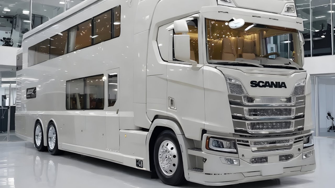 2026 Scania Double Decker 6×6 Motorhome – The $5M Moving Palace on Wheels! | Full Review