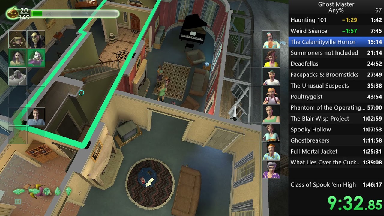 Ghost Master Any% Former World Record in 