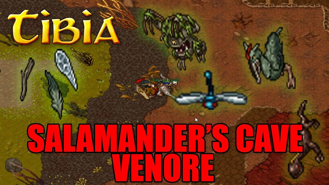 ZAROBEK - Salamander's Cave - Venore - TIBIA - GDZIE ZNALEŹĆ - PORADNIK