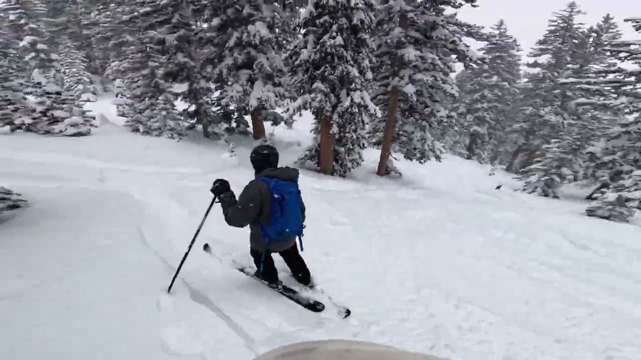 Brighton Backcountry Skiing - GoPro 4k