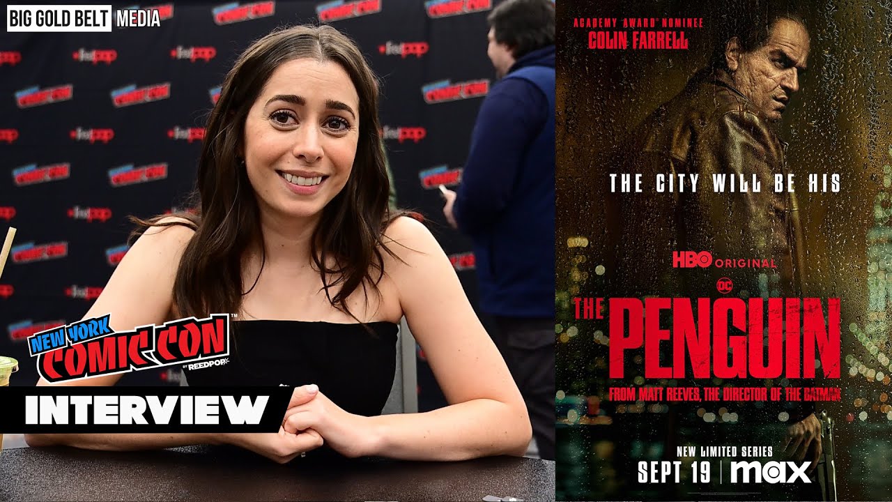 Cristin Milioti Interview | HBO's “The Penguin” | NYCC 2024