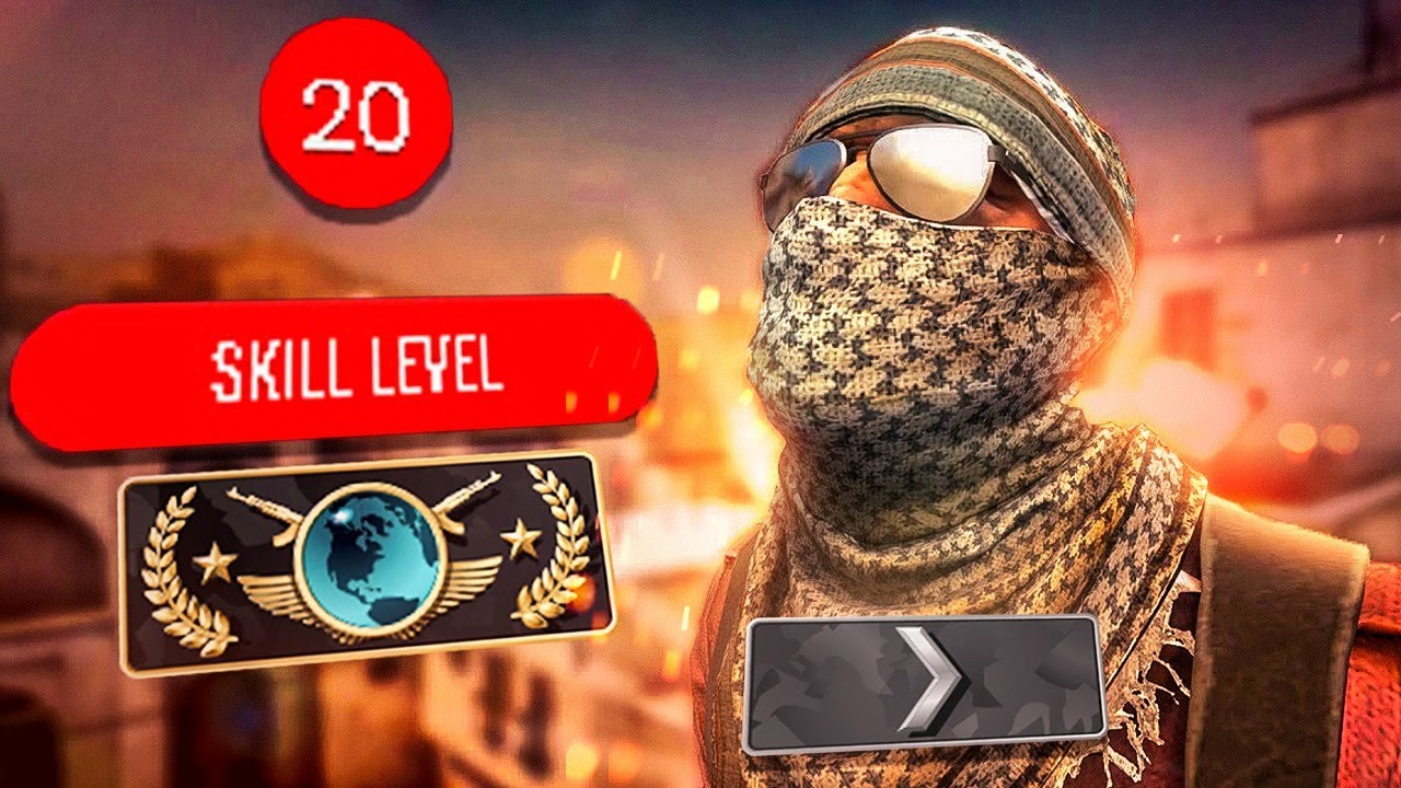 UM PRATA NO LVL 20 NO CS:GO