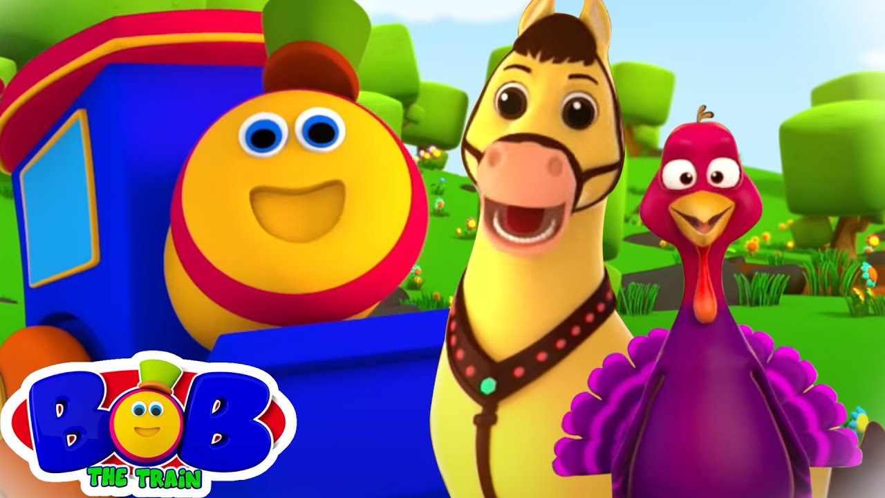 Le vieux Macdonalds avait une ferme | Vidéos éducatives | Bob The Train Française | Préscolaire