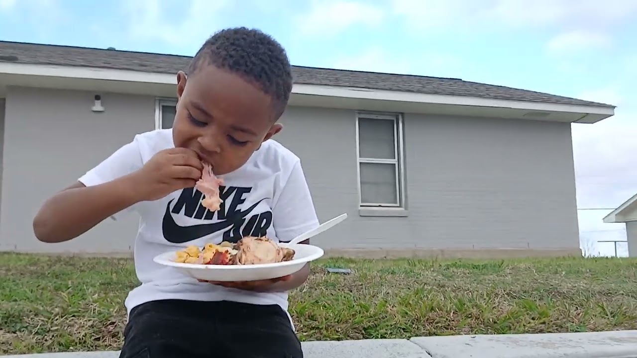 My first ever video/eating