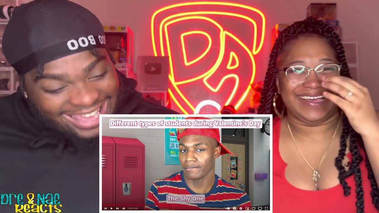 DIFFERENT TYPES OF PEOPLE ON VALENTINES DAY BLACK BADGER REACTION