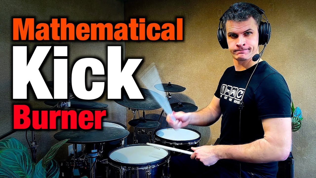 Mathematical Kick Burner - 1234321 | Drum Lesson