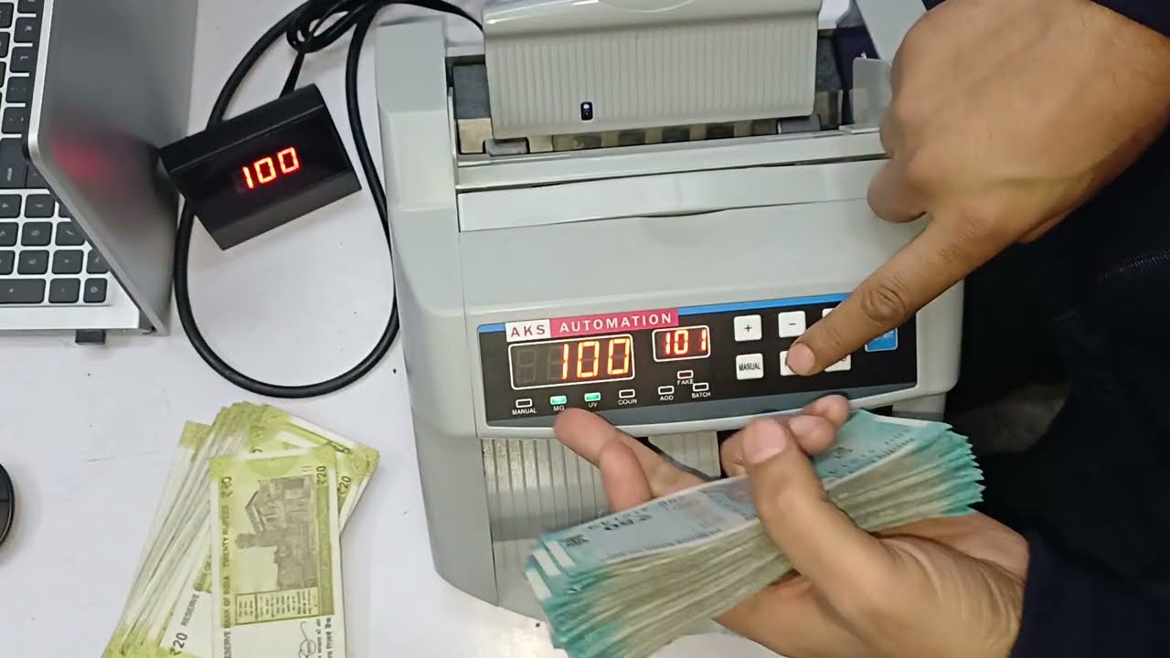 Best Note Counting Machine Dealers for Old Delhi | Best Buy VC-2108 Daily Use Cash Counting Machine