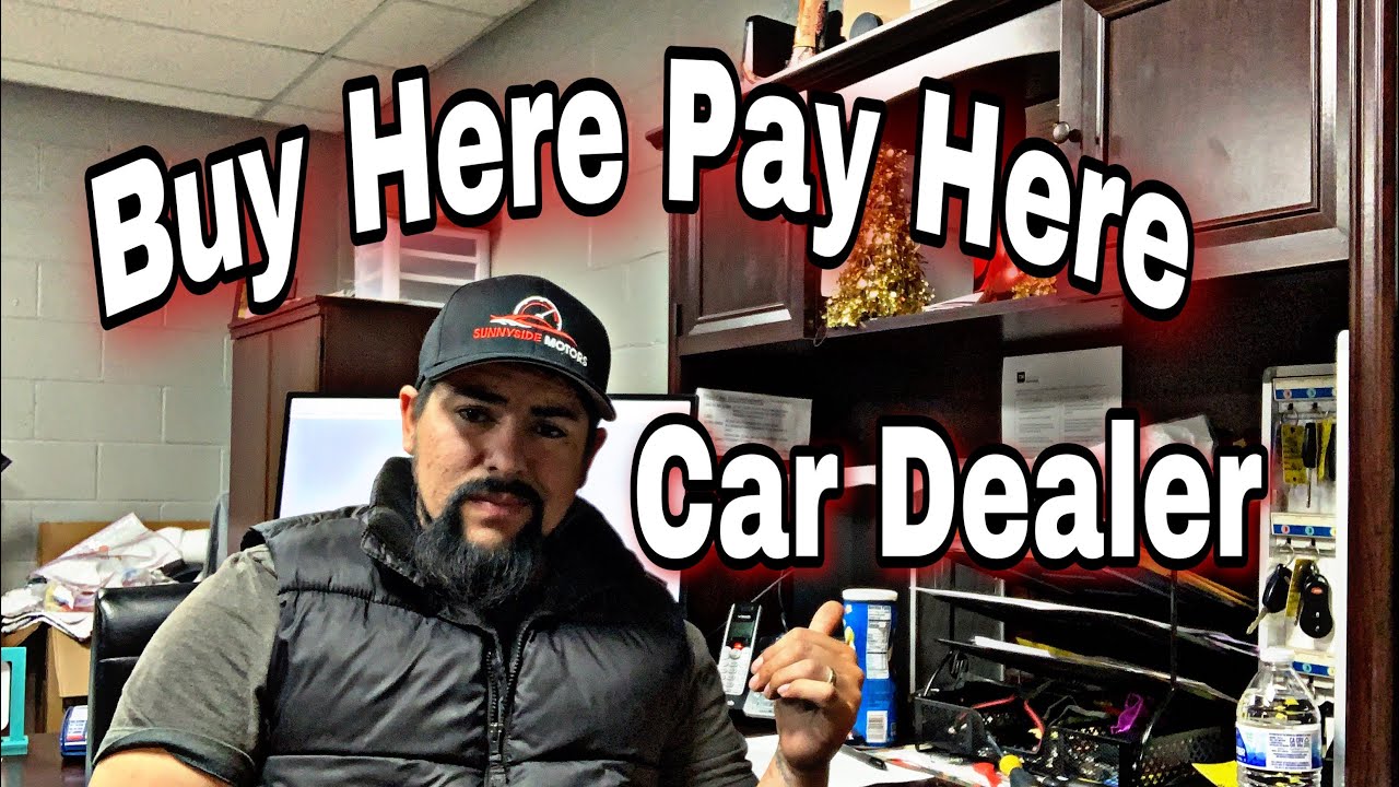 Buy Here Pay Here Dealer Paperwork