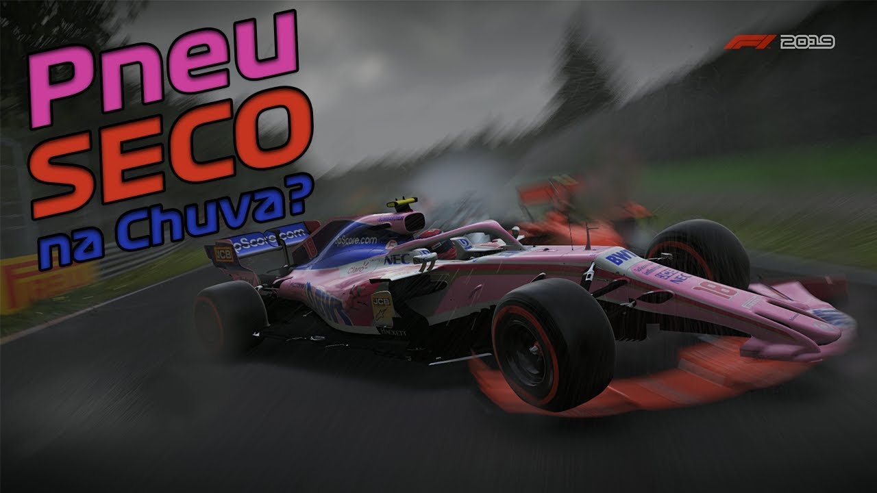 F1 2019 - PNEU de SECO na CHUVA??? | Logitech G29 | #50K
