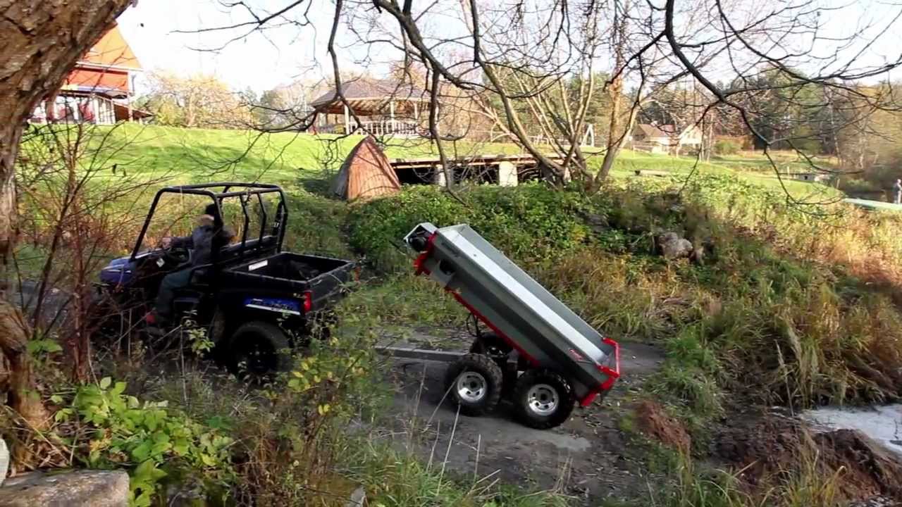 Polaris Ranger EV electric & Atv-Expert Terrain Pro 800 with Hydraulic Tipping