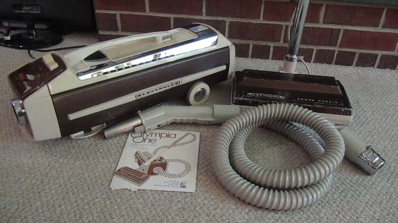 1980 Electrolux Olympia One (1401) Canister Vacuum Cleaner