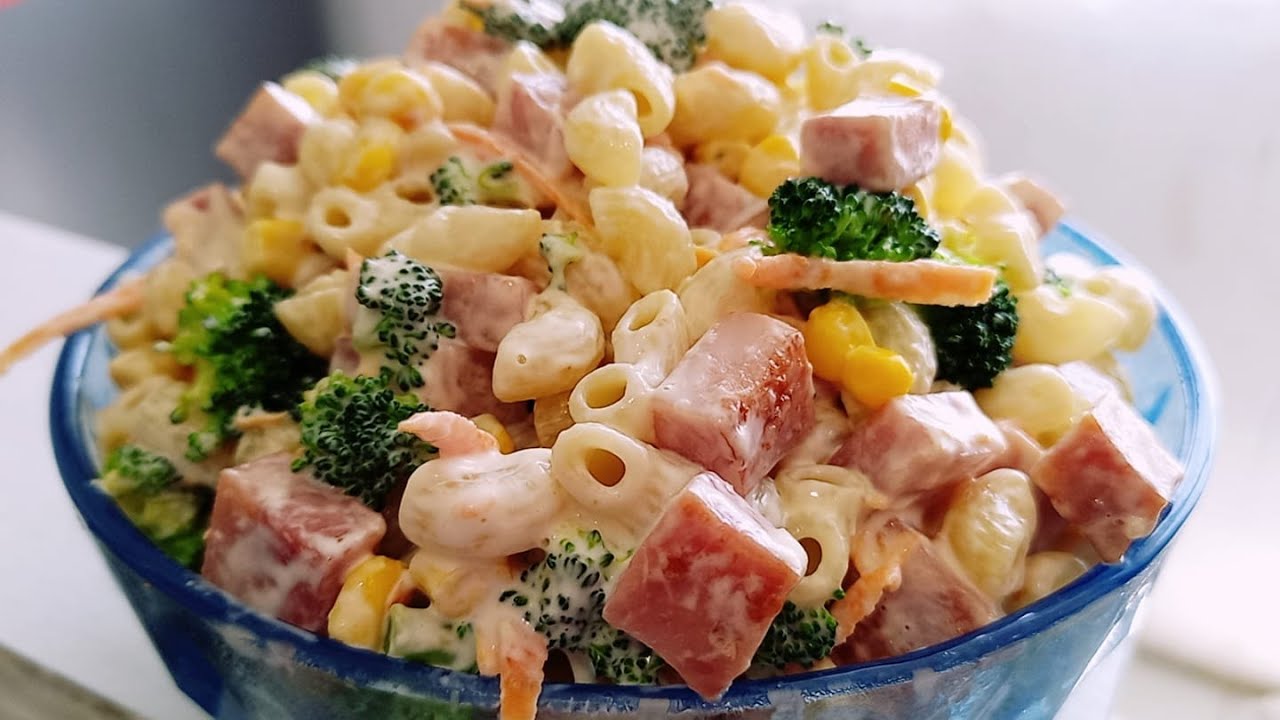 !Esta Ensalada De Coditos Volvi&oacute; Locos A Todos!! En Vivo!! ENSALADA DE CODITOS CON JAMON BIEN FACIL
