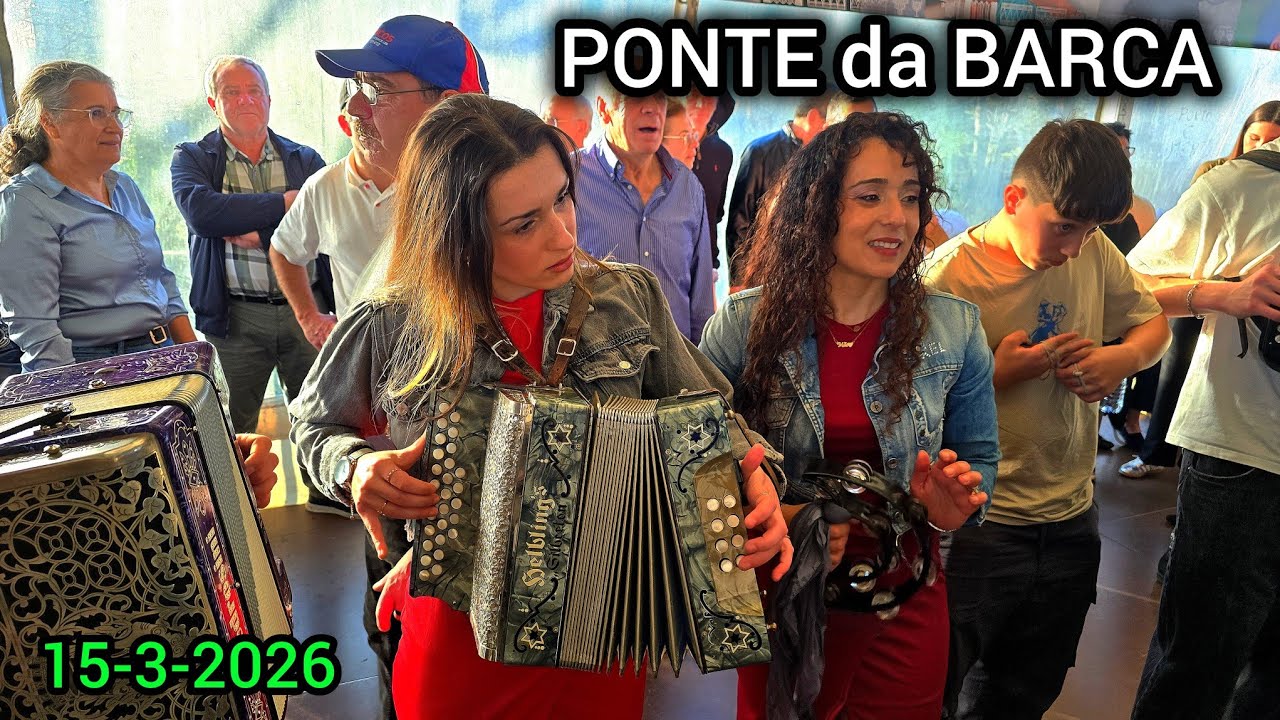 DANÇAS na BARCA.  Domingo 15-3-2026. 