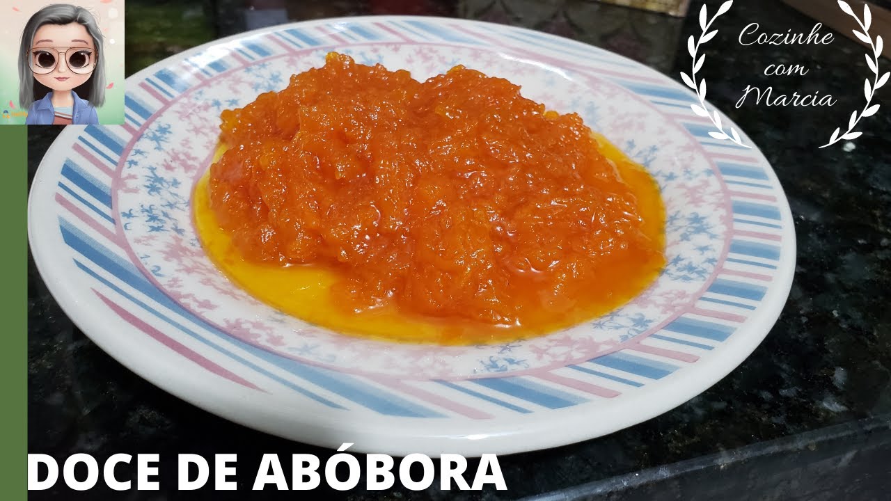 Como fazer um delicioso doce de abóbora com leite de coco